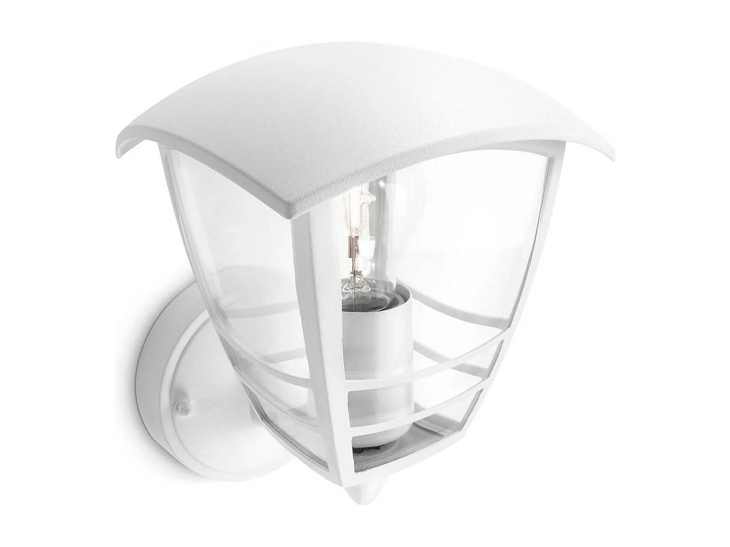 Lampada da Parete Braccio Inferiore Creek Bianco