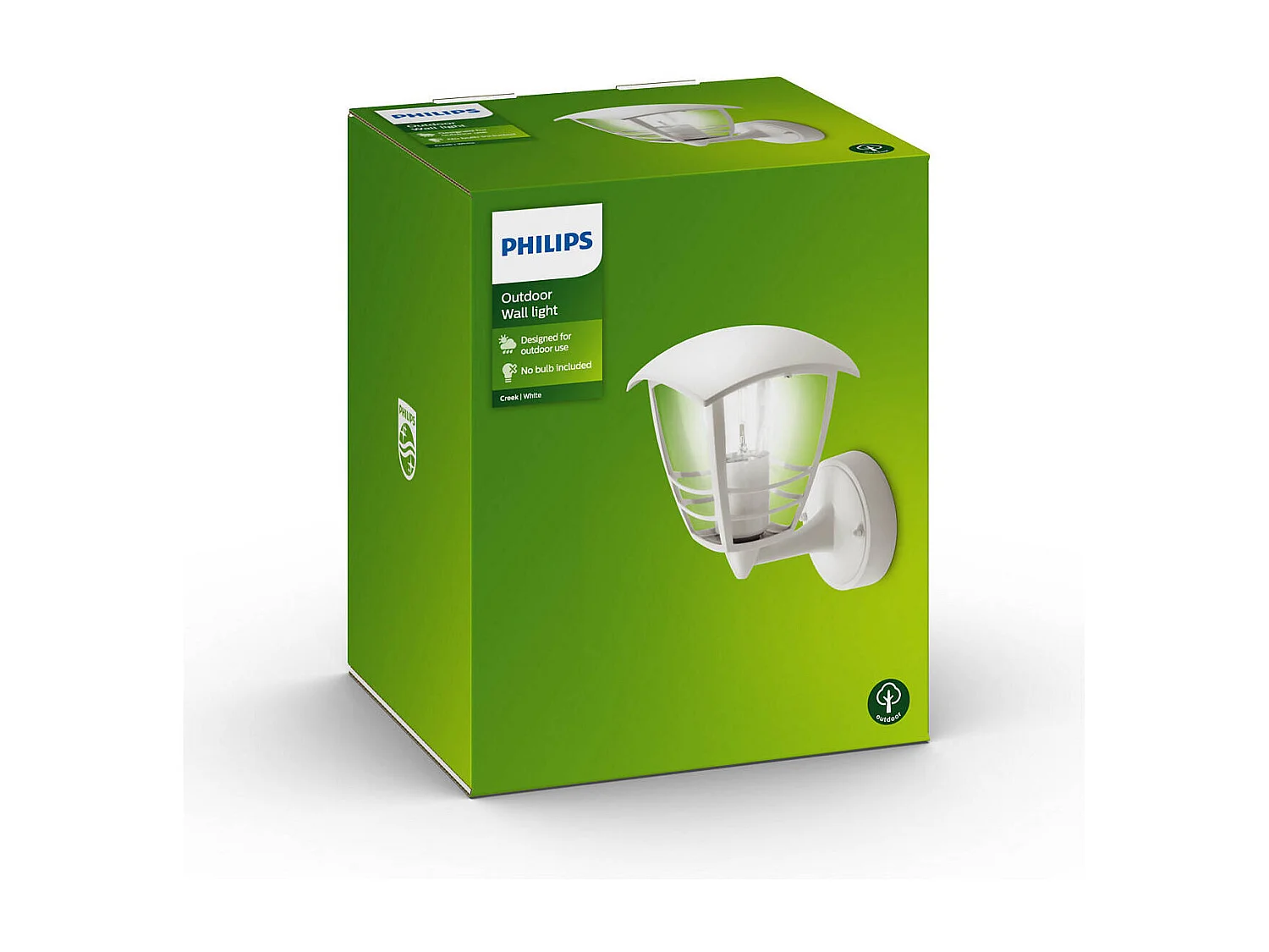 Lampada da Parete Braccio Inferiore Creek Bianco