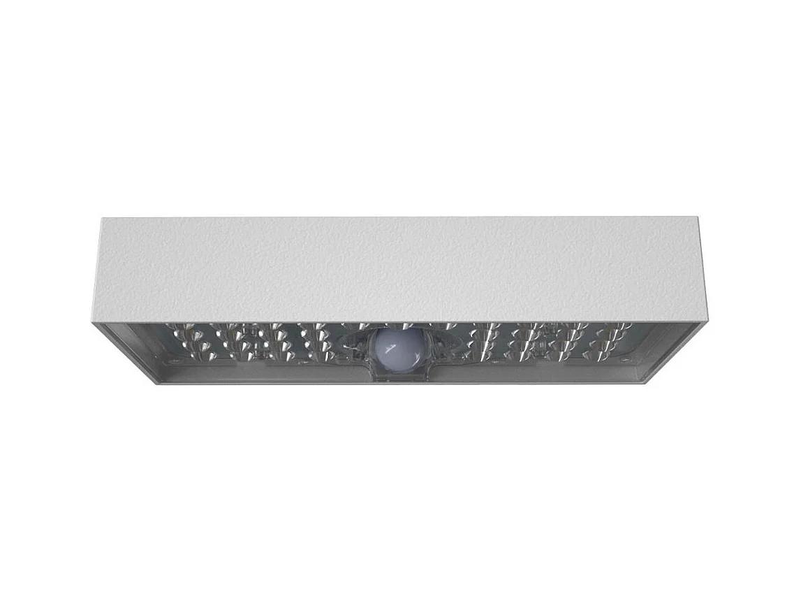 Aplique de Pared Exterior LED 6W Karl Solar Blanco 3000K Blanco Cálido