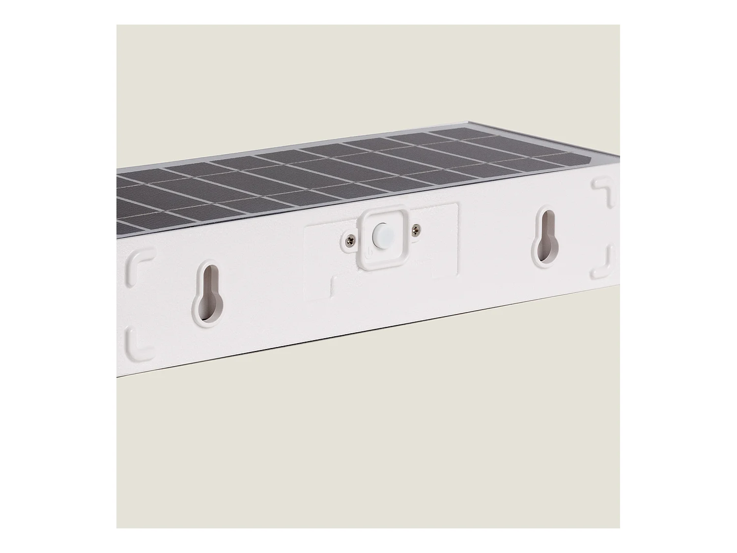Aplique de Pared Exterior LED 6W Karl Solar Blanco 3000K Blanco Cálido