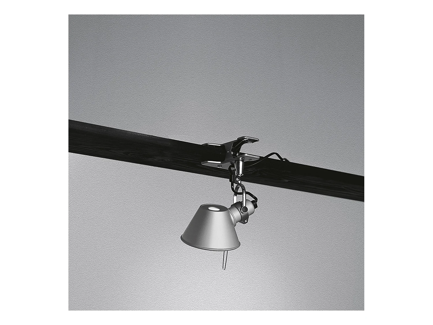 Lámpara de Pared Tolomeo Micro con Pinza ARTEMIDE Plata