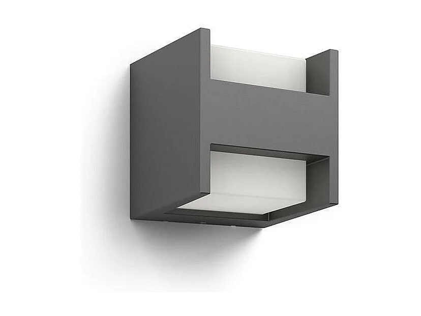 Applique da Parete LED 2x4.5W Per Esterni Doppia Luce Arbour Antracite