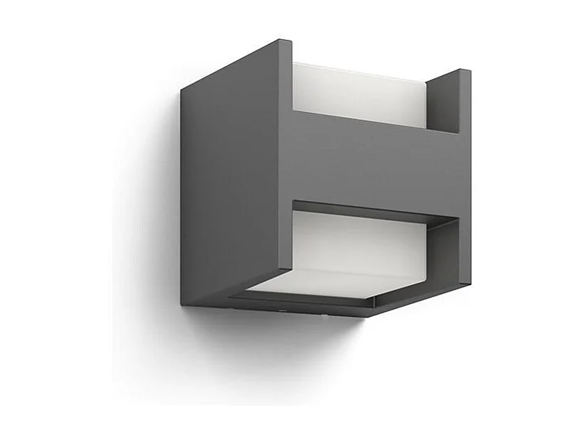 Applique da Parete LED 2x4.5W Per Esterni Doppia Luce Arbour Antracite