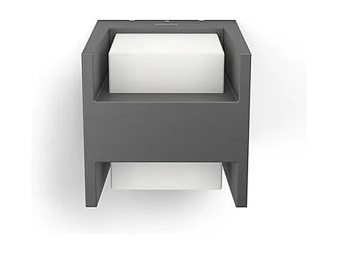 Applique Murale LED Extérieure  Arbour 2x4.5W Double Éclairage Anthracite