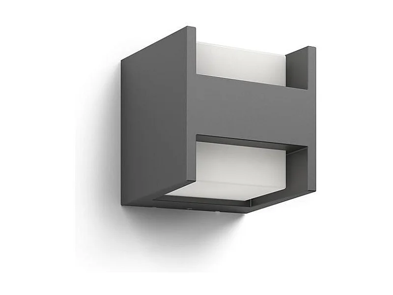 TechBrey Aplique de Pared Exterior LED Doble Iluminació 2x4.5W PHILIPS Arbour