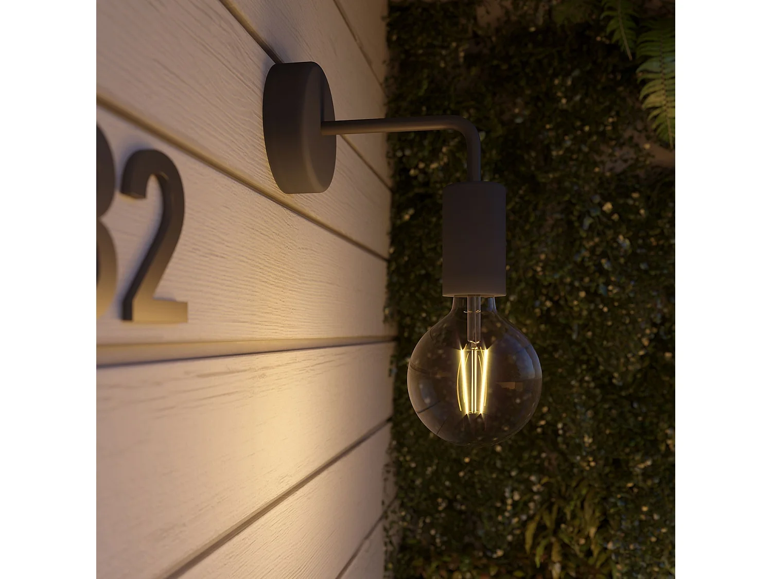 Applique da Bagno IP65 Fermaluce EIVA Elegant APE2NE CREATIVE-CABLES Nero