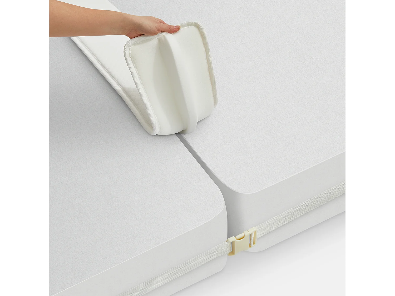 Kit de cales + sangle pour relier les matelas