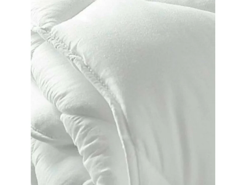 Piumino poliestere bianco 105x195 cm