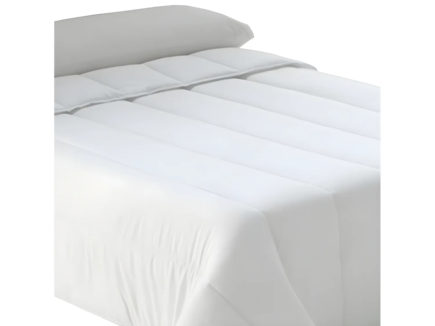 Rembourrage de couette en polyester blanc 150x220cm