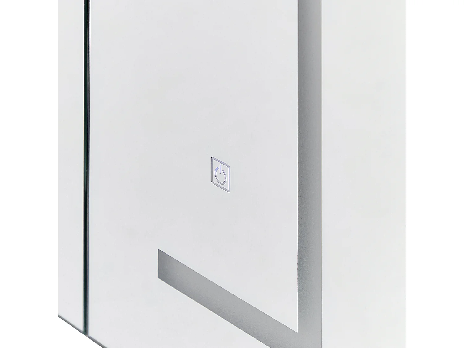 Armoire de toilette murale LED MAZARREDO 60 cm 60 cm Noir