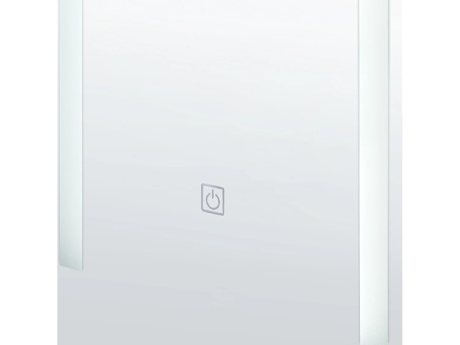 Armadio a muro per specchio da bagno LED CAMERON 40 cm 60 cm Nero