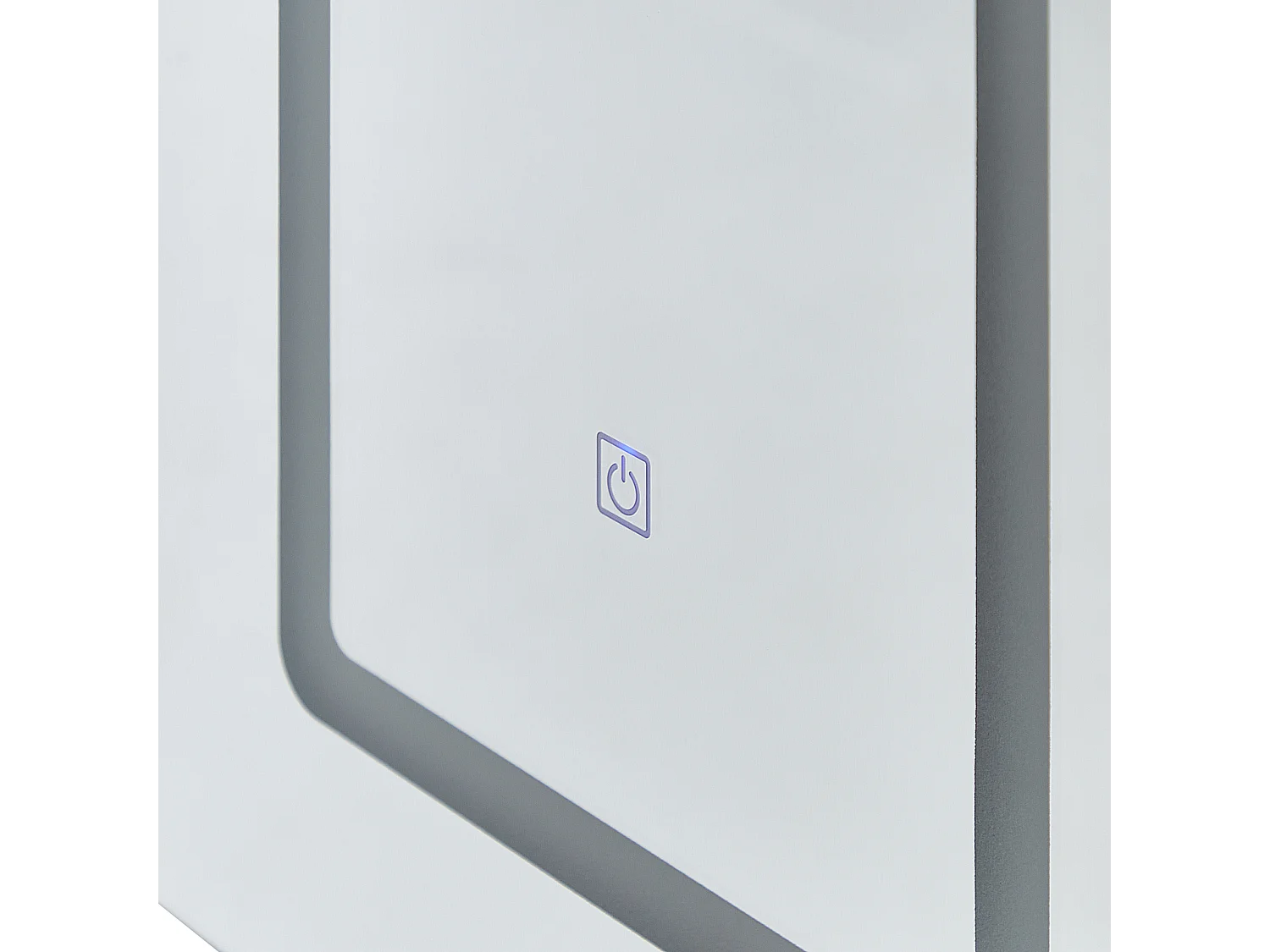 Badkamer wandkast met spiegel LED CONDOR 40 cm 60 cm Zwart