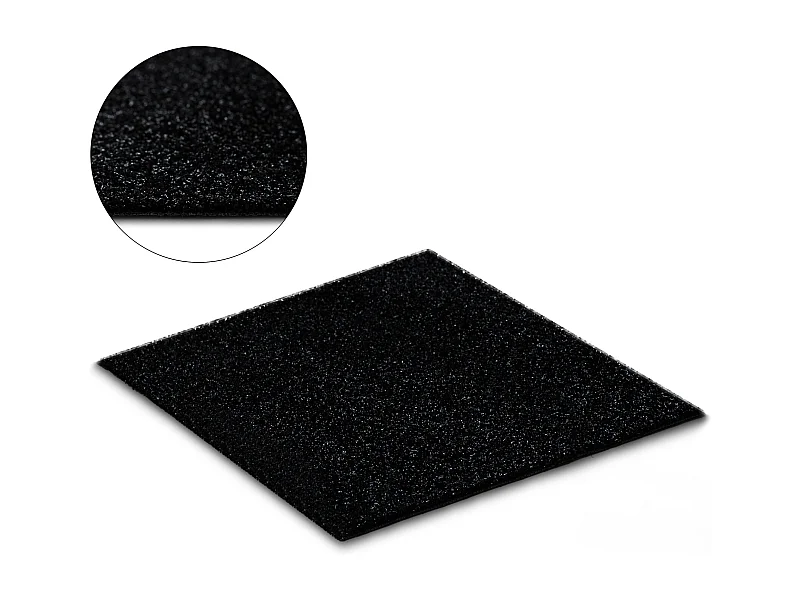 RELVA SINTÉTICA SPRING preto tamanhos definidos 170x400 cm