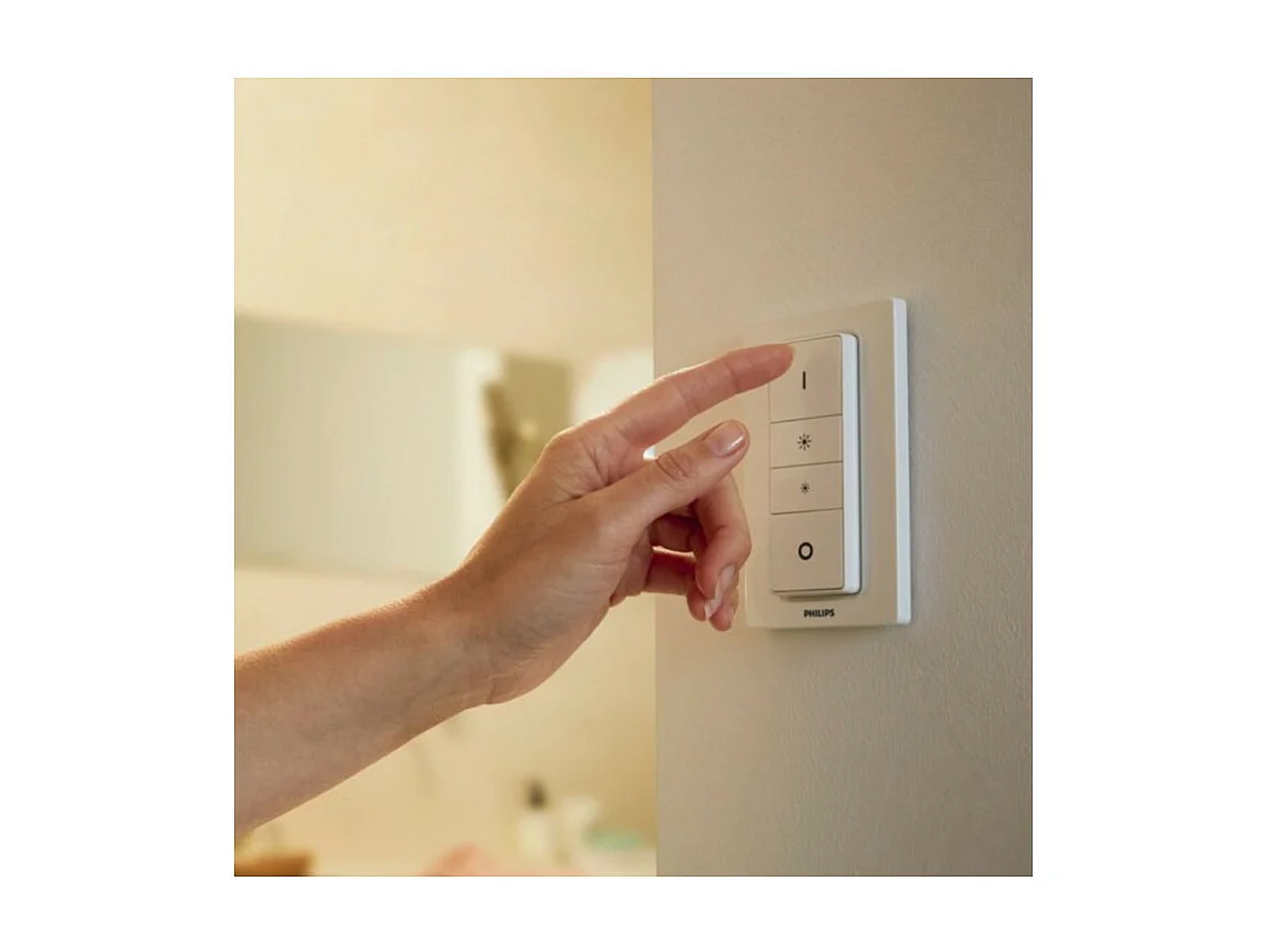 Lámpara de Mesa LED White Ambiance 8.5W Hue Wellness Negro