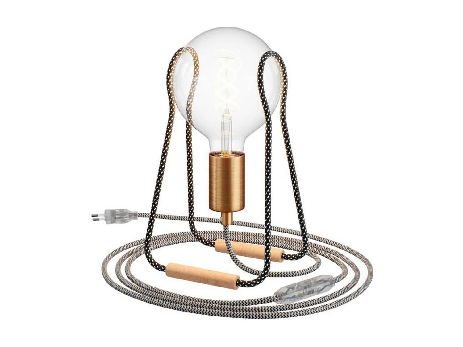 Lampada da Tavolo Modello KTCH0_ Taché CREATIVE-CABLES Grigio