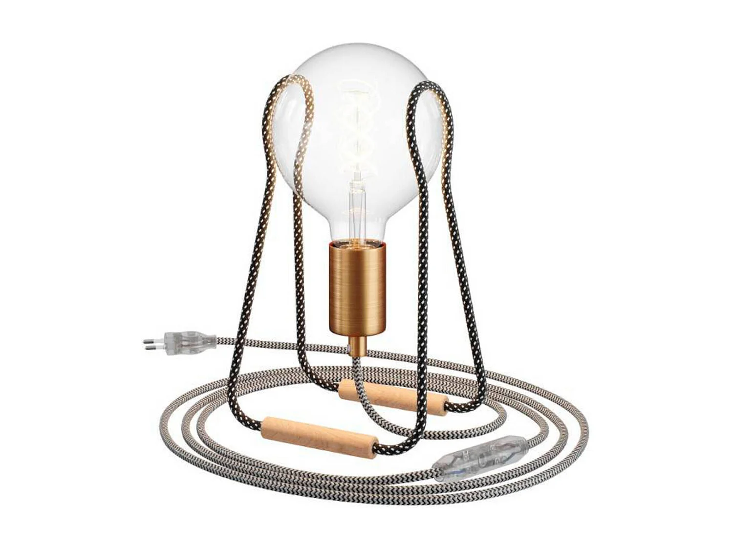 Lampada da Tavolo Modello KTCH0_ Taché CREATIVE-CABLES Grigio