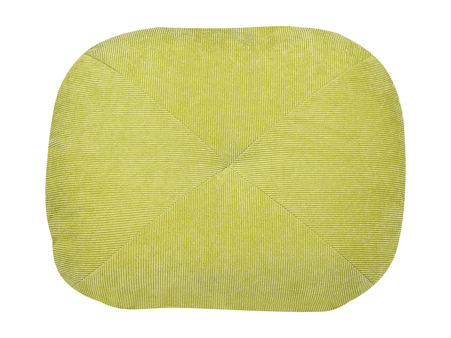 1-Sitzer Schlafsofa OLDEN Cord Hellgrün