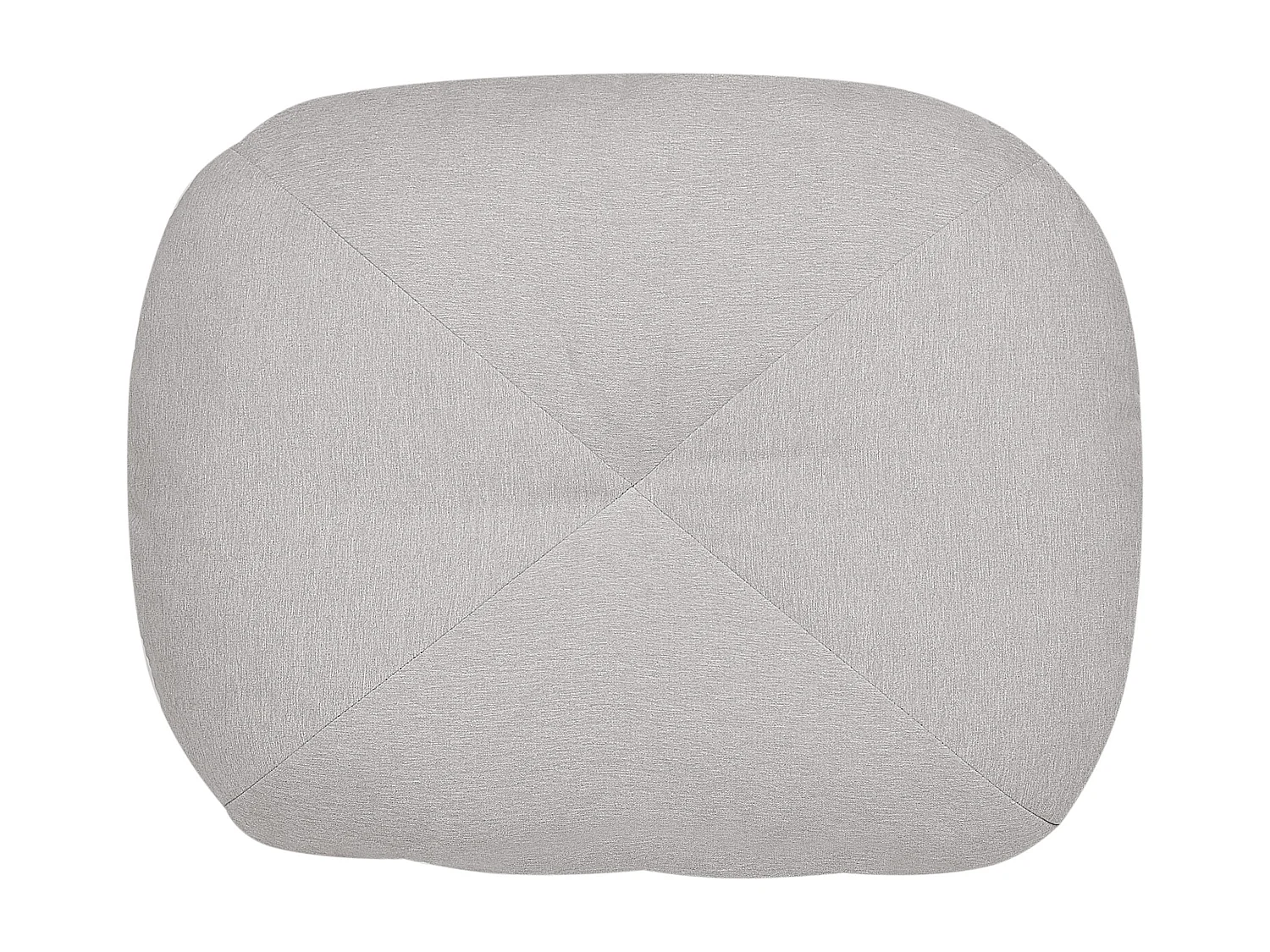 1-Sitzer Schlafsofa OLDEN Stoff Hellgrau