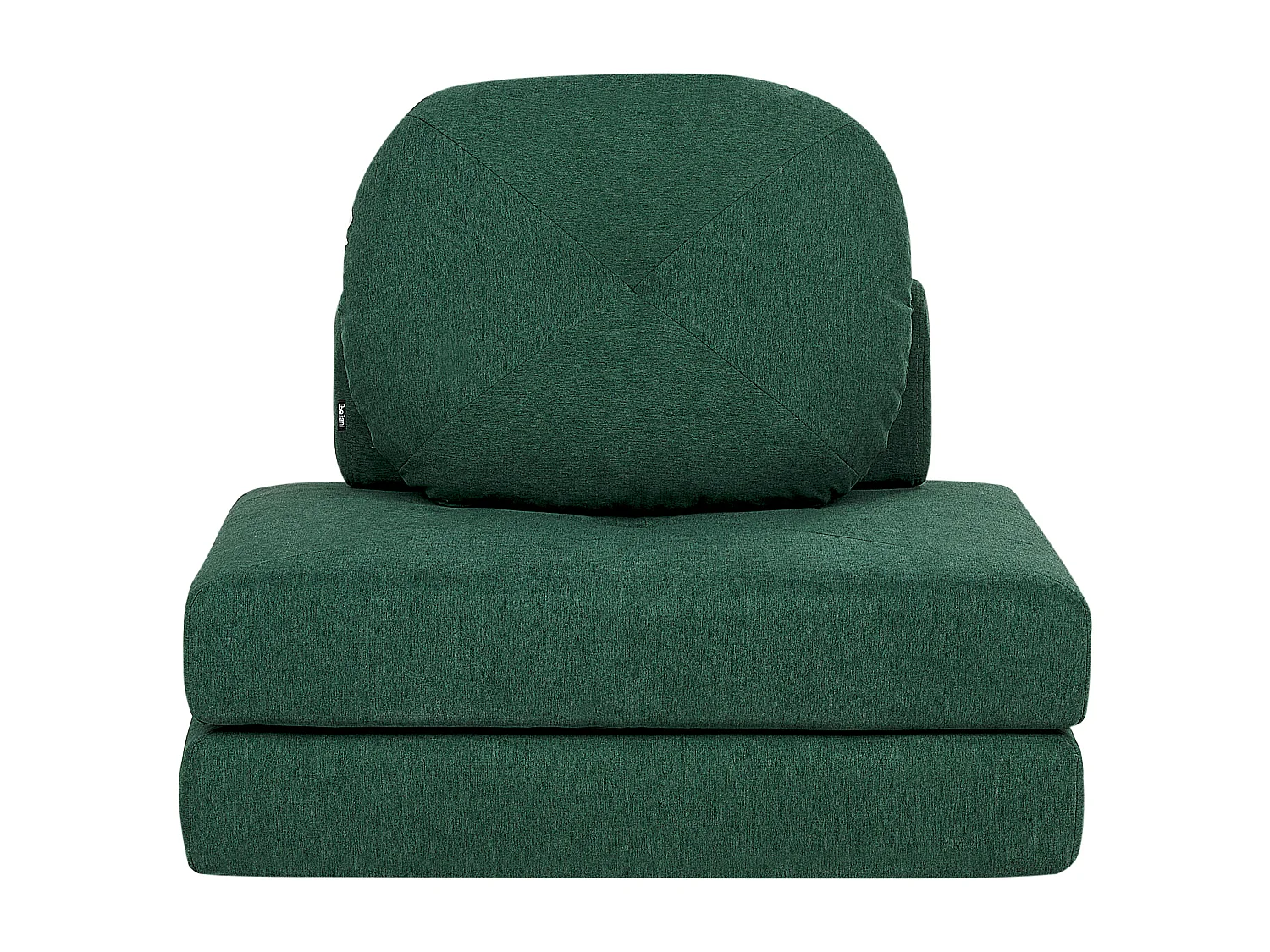 1-Sitzer Schlafsofa OLDEN Stoff Dunkelgrün