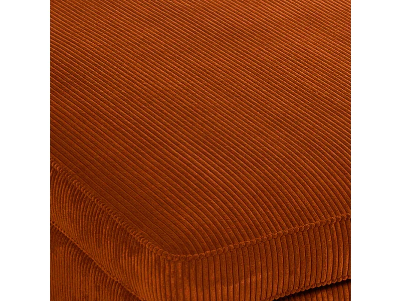 Canapé 2 places Isla velours côtelé ambre - Ambre