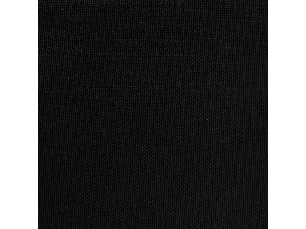 Chaise de relaxation avec repose-pied Noir Tissu