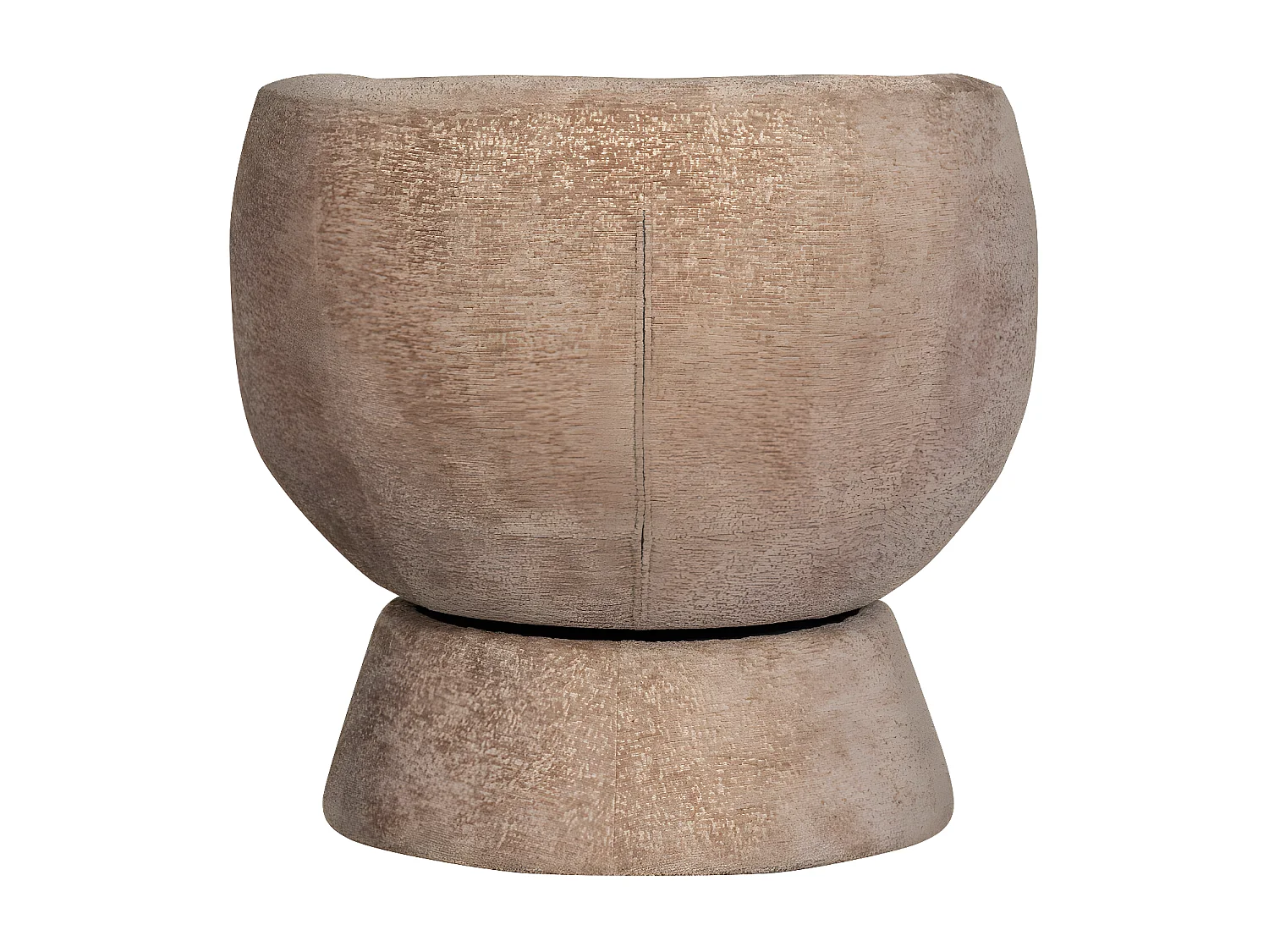 Shuffle - Fauteuil pivotant en tissu - Beige