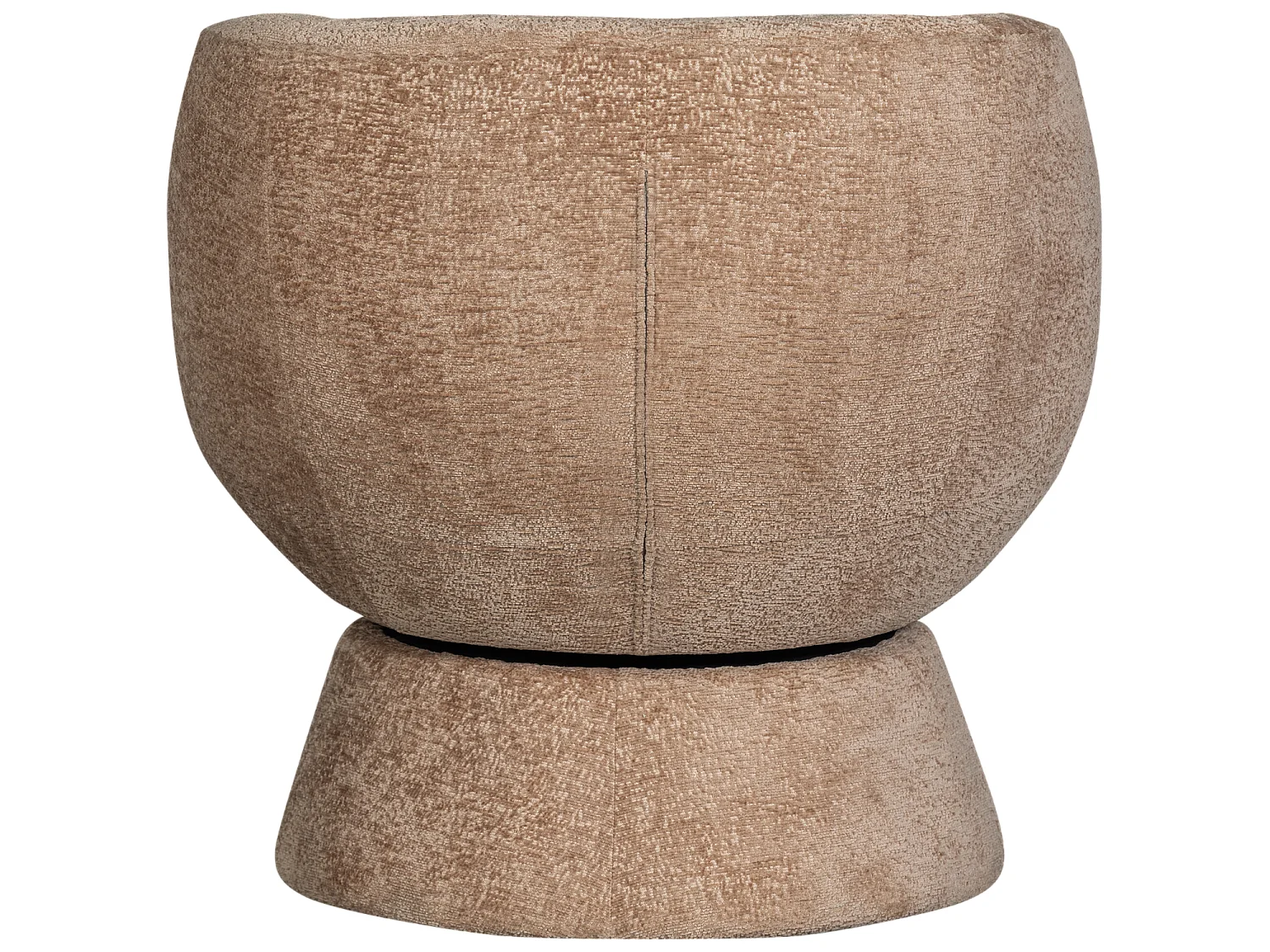 Fauteuil pivotant en tissu tissé SHUFFLE