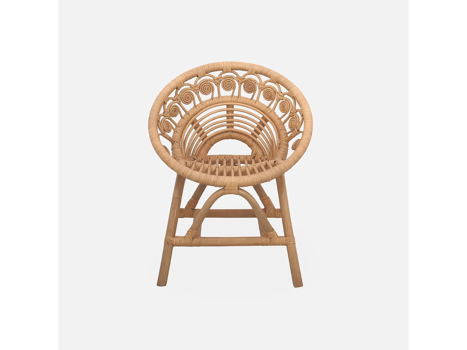 Chaise enfant en rotin Alice