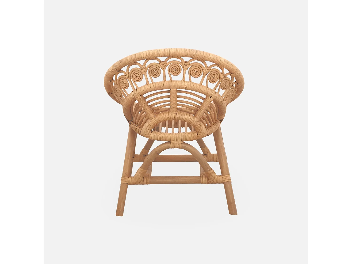 Chaise enfant en rotin Alice