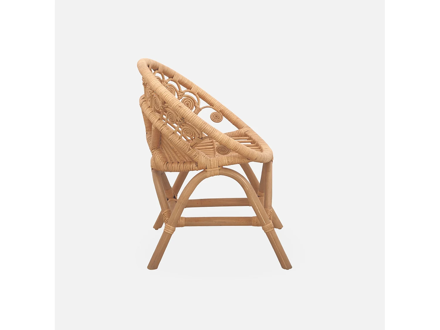 Chaise enfant en rotin Alice