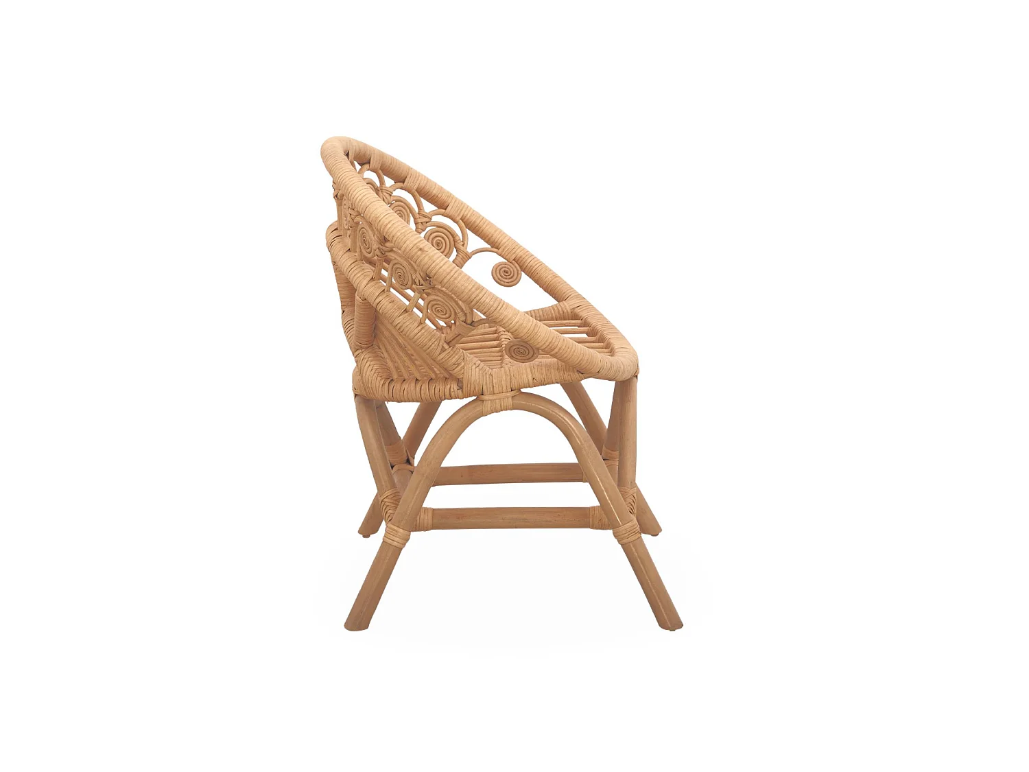 Chaise enfant en rotin Alice