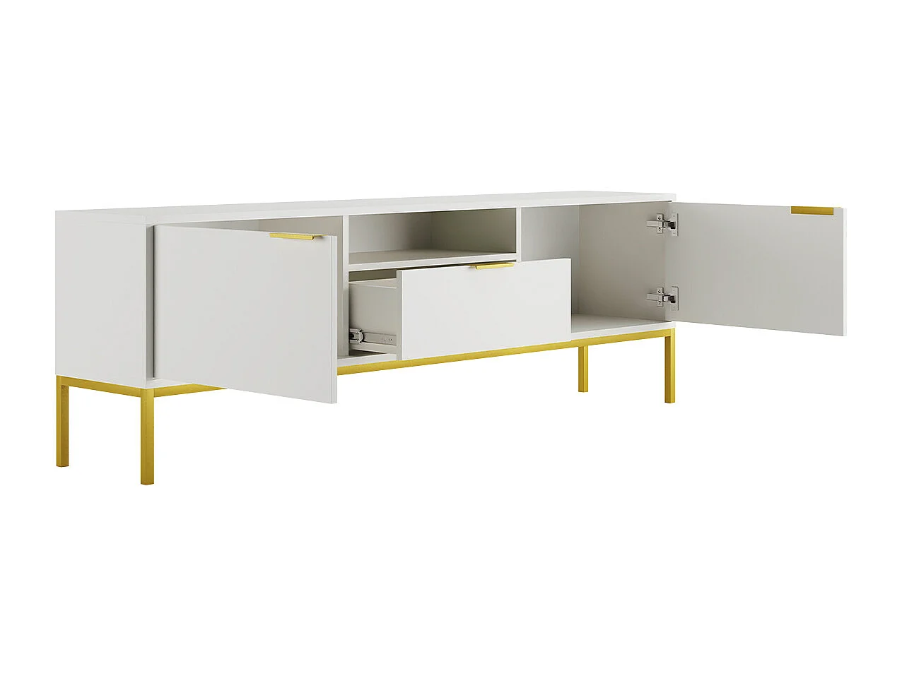 Móvel TV Seattle branco 175cm