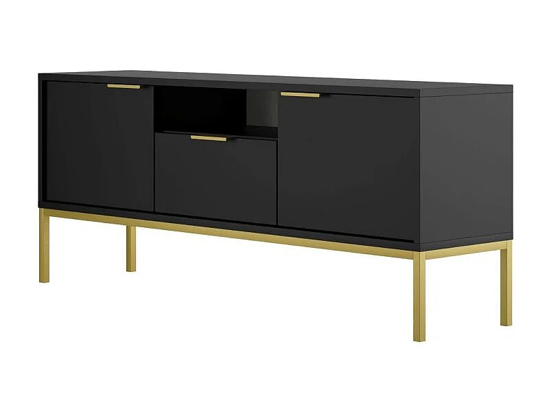 Seattle 135 cm TV-meubel Zwart