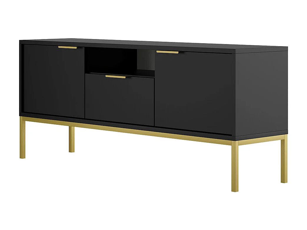 Seattle 135 cm TV-meubel Zwart