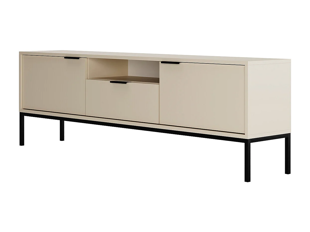 Szafka RTV AUSTIN 175 kaszmir/czarna