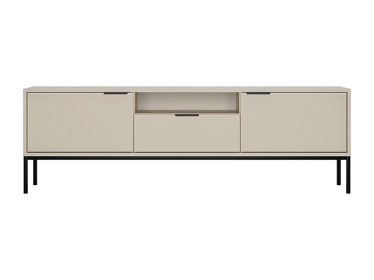 Szafka RTV AUSTIN 175 kaszmir/czarna