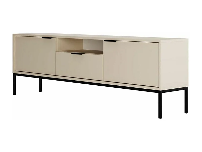 Szafka RTV AUSTIN 175 kaszmir/czarna