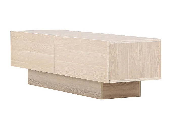 Meuble TV 2 Portes "Cuenca" 160cm Naturel