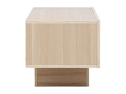 Meuble TV 2 Portes "Cuenca" 160cm Naturel