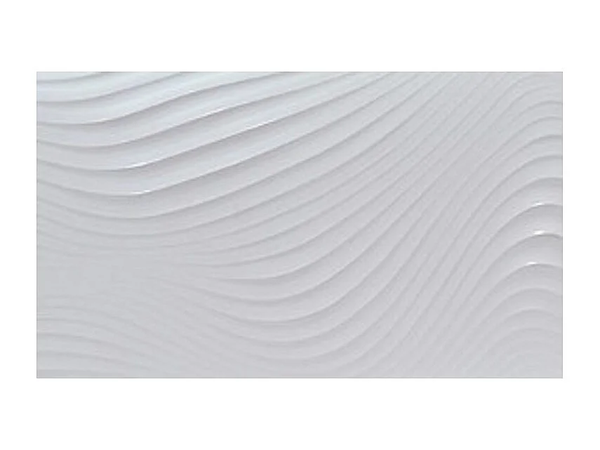 Vitrine avec éclairage à Led 1 porte bois laqué blanc à reliefs Kala 80cm