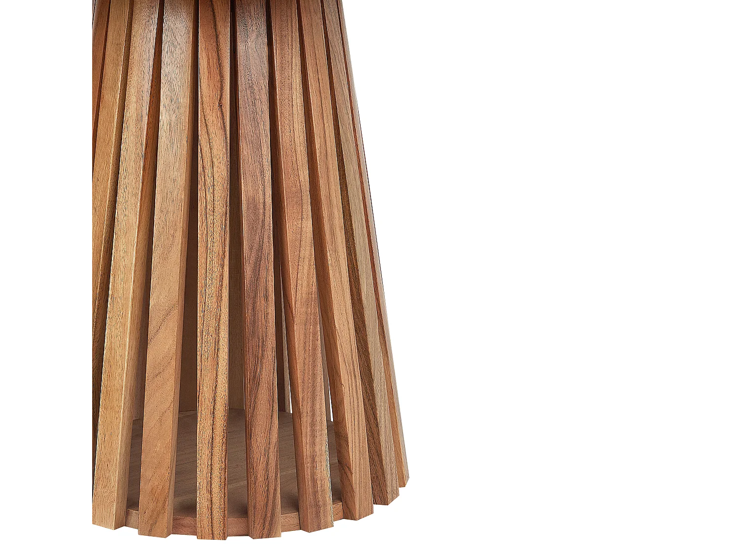 Mesa de centro MESILLA Madeira de acácia Castanho