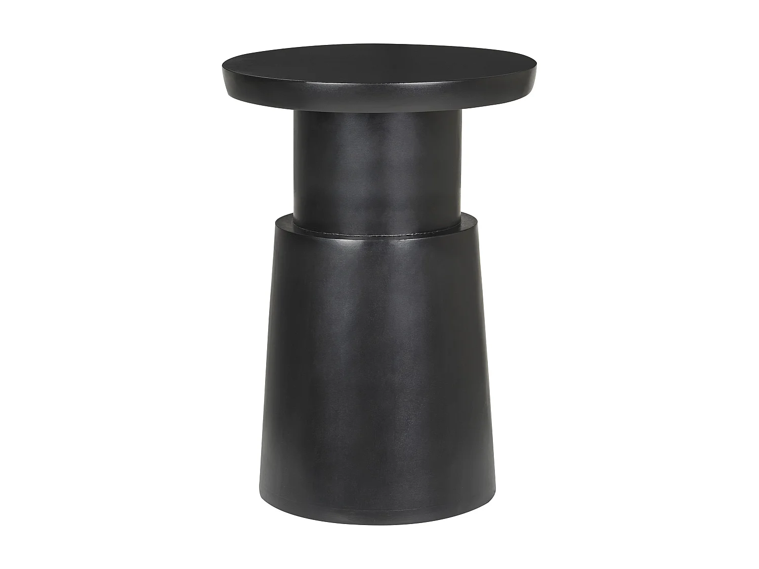 Table d'appoint en bois de manguier noire CALDOS