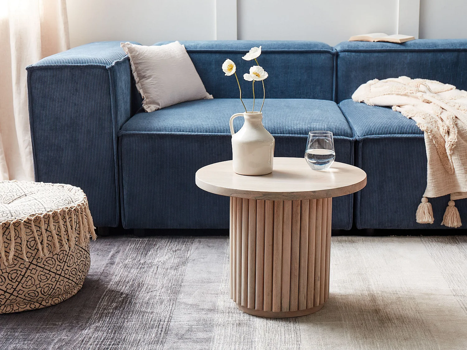 Table basse LEMONT Bois de manguier Marron clair