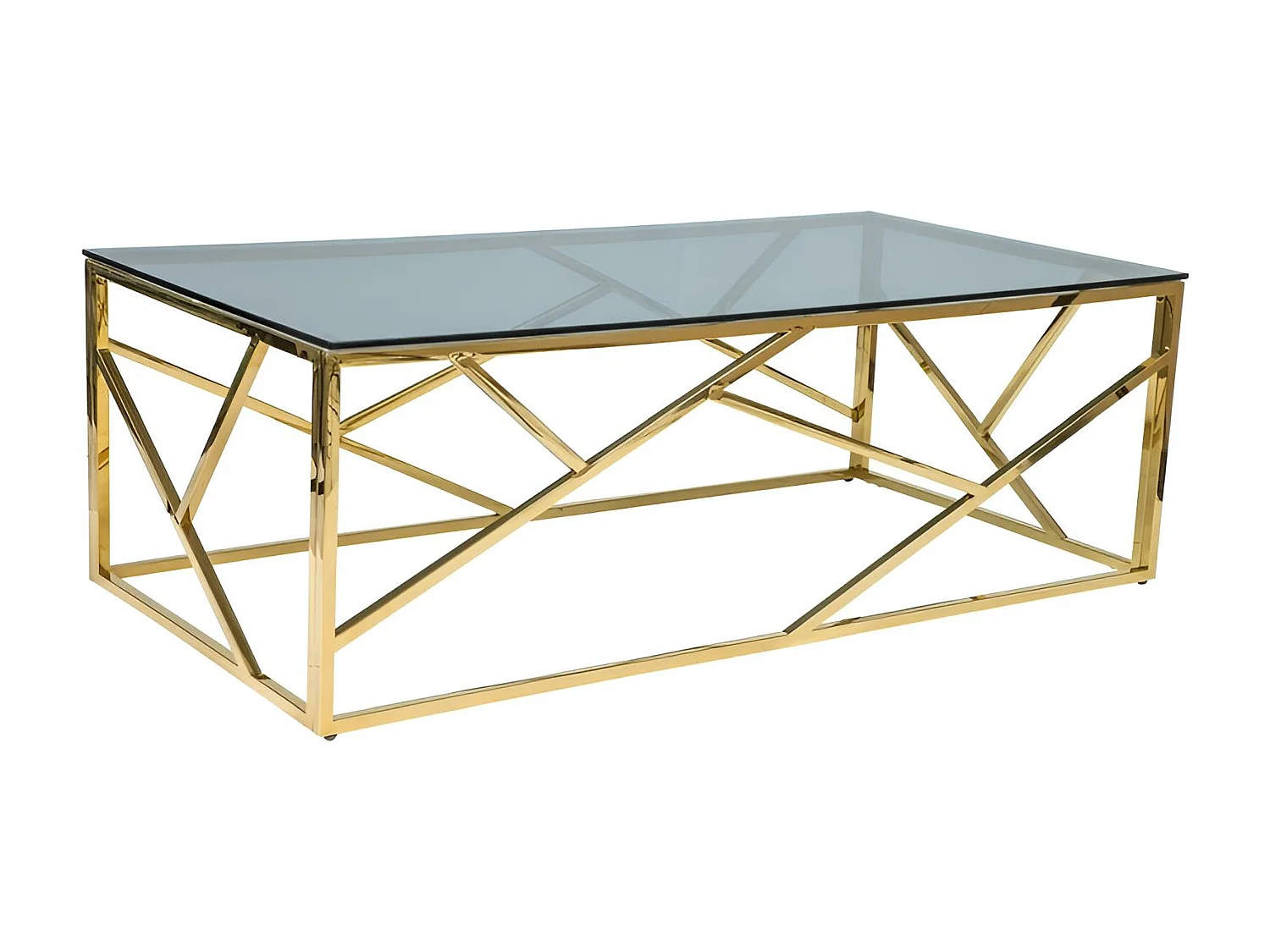 Table Basse Escada GLS/Verre/Or