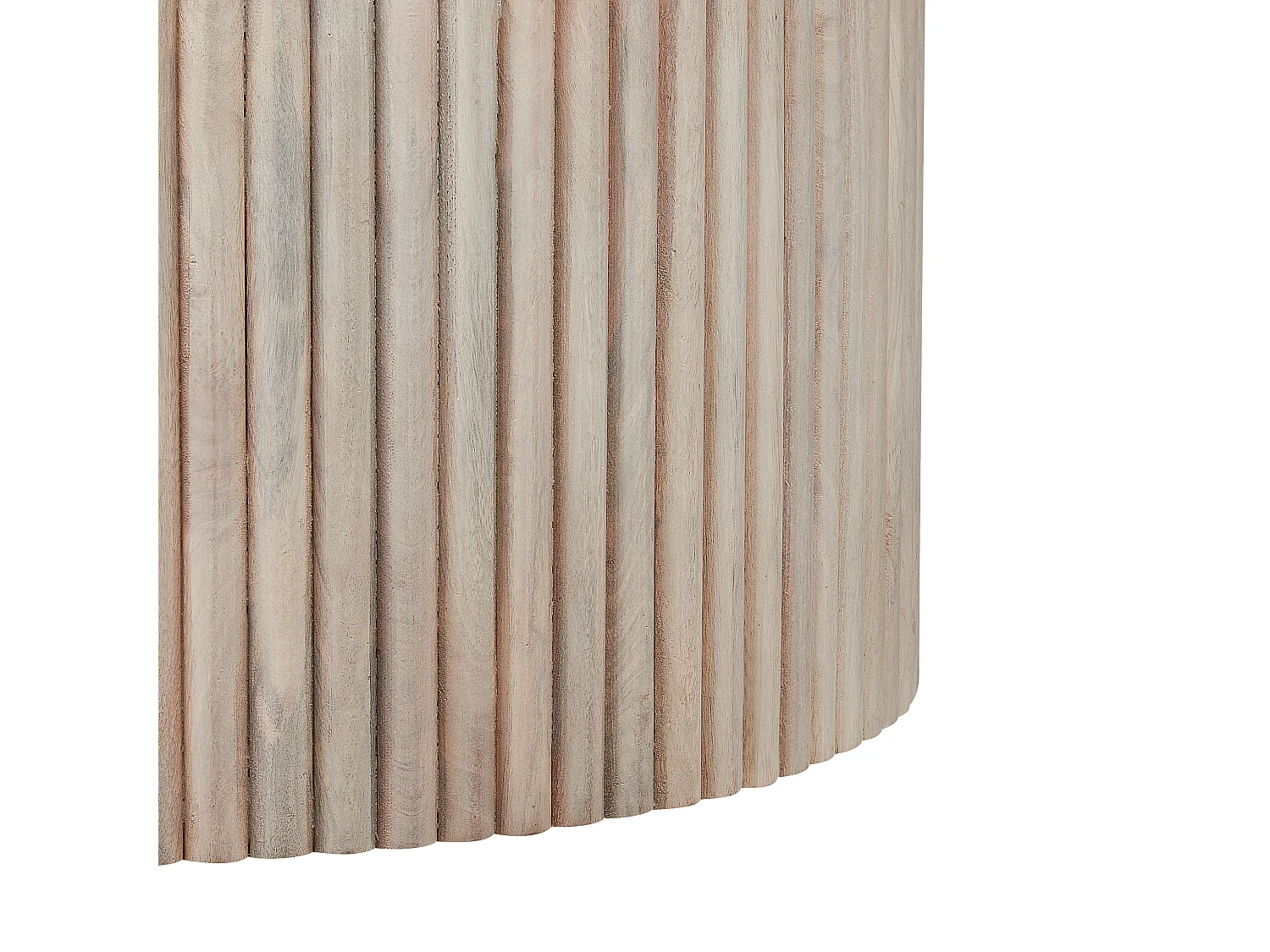 Salontafel KIRKWOOD Mangohout Lichtbruin met opbergruimte