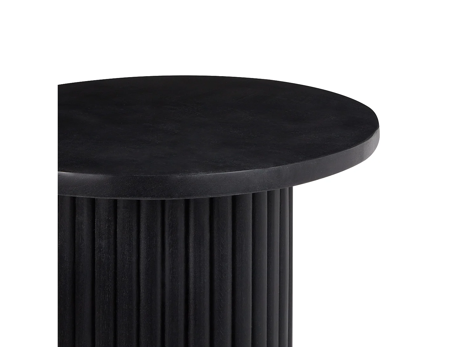 Salontafel LEMONT Mangohout Zwart