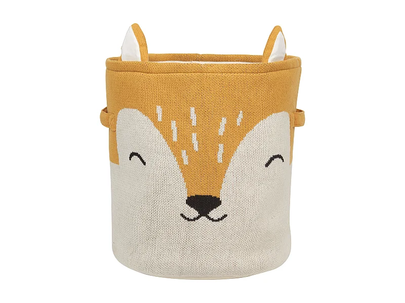 Panier enfants Renard HARRORI Coton Beige