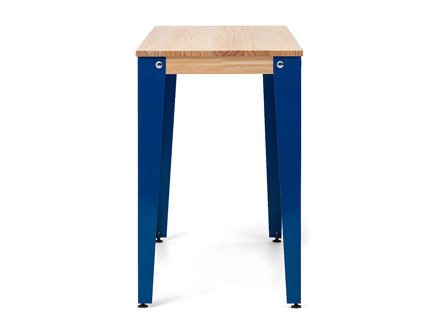 Mesa de Jantar Lunds 40x140x75cm Azul – Natural – Estilo Nórdico.