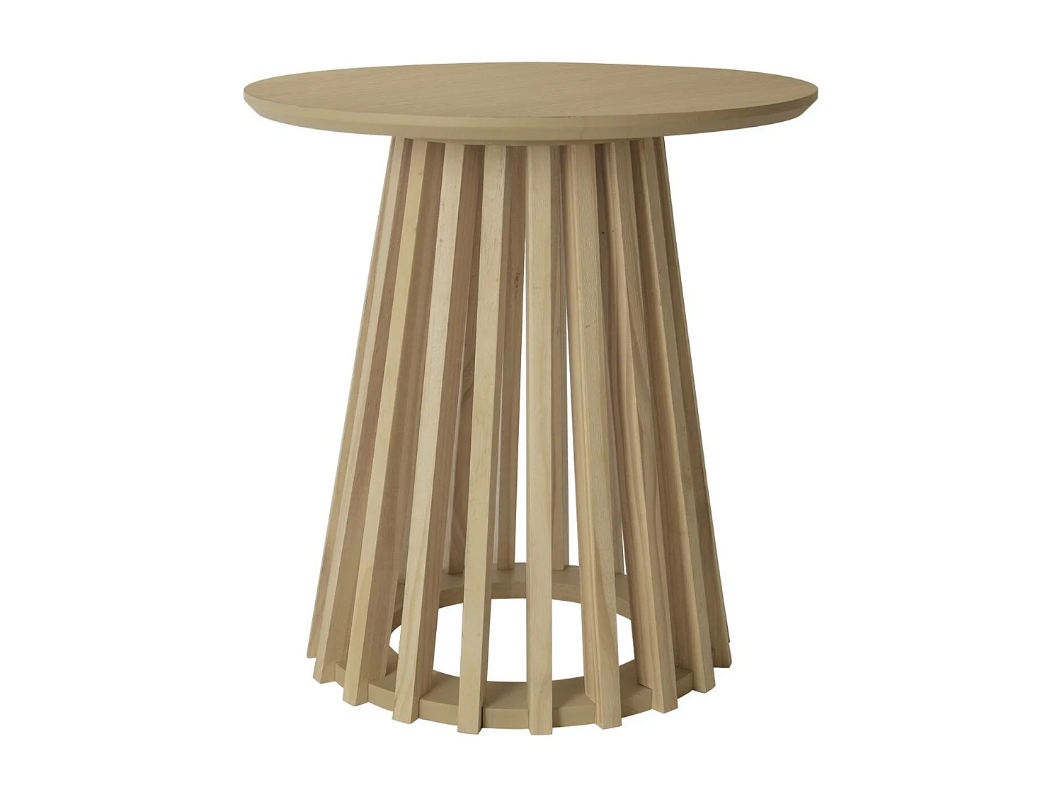 2 tavolini rotondi effetto rovere ø40cm e ø60cm i sweeek