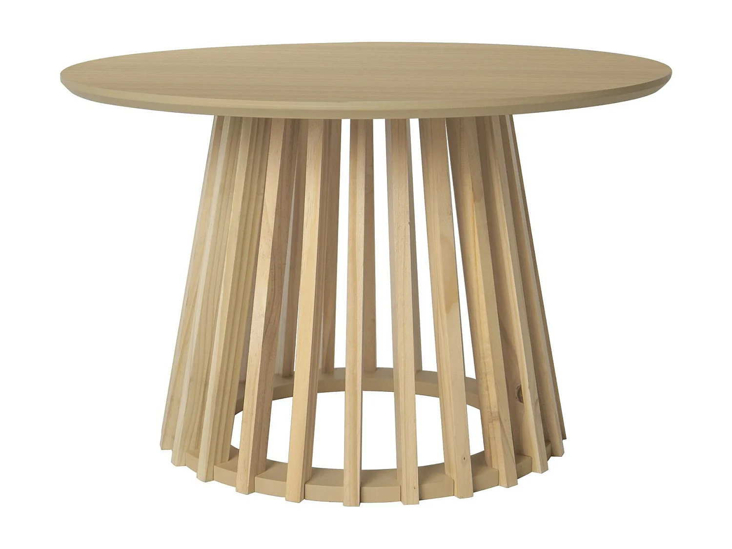 2 tavolini rotondi effetto rovere ø40cm e ø60cm i sweeek